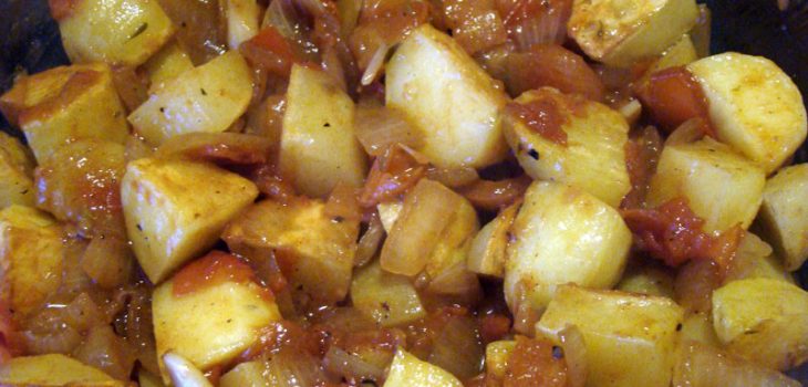 Картофель в духовке по-португальски