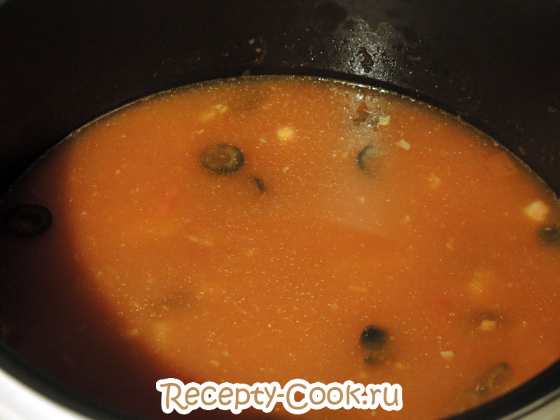 томатный суп с треской пошагово