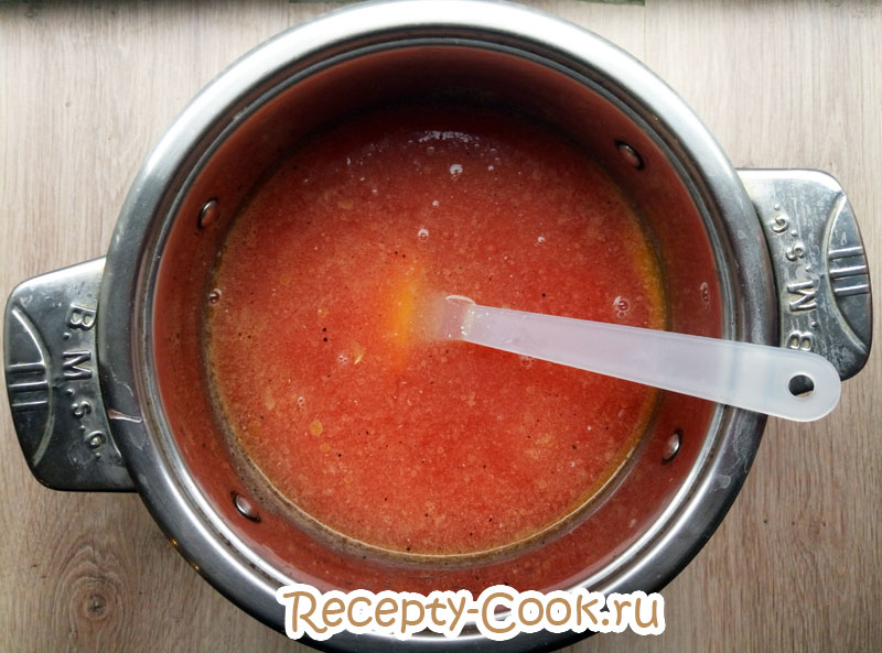 суп из томатного сока рецепт с фото