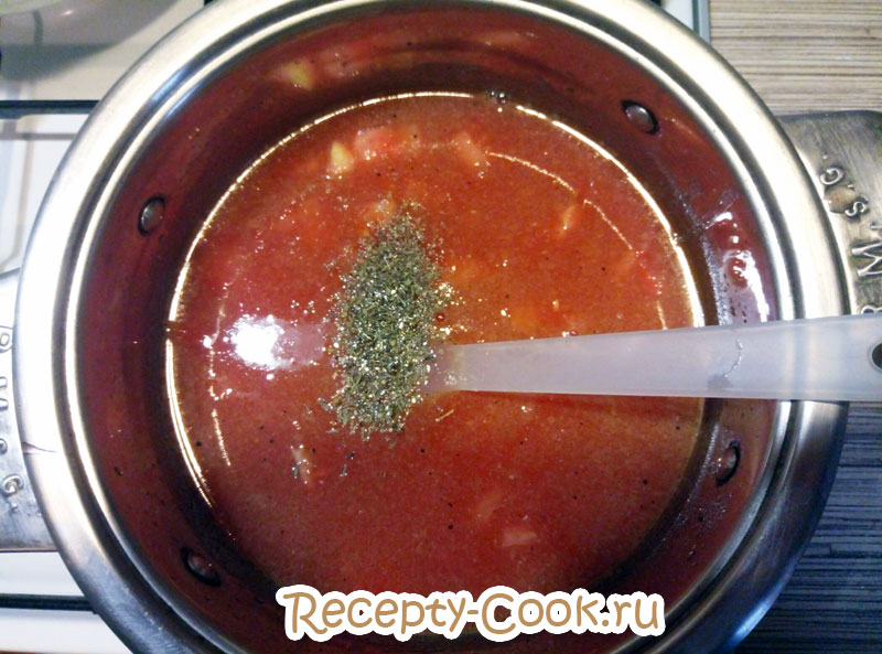 овощной суп с томатным соком
